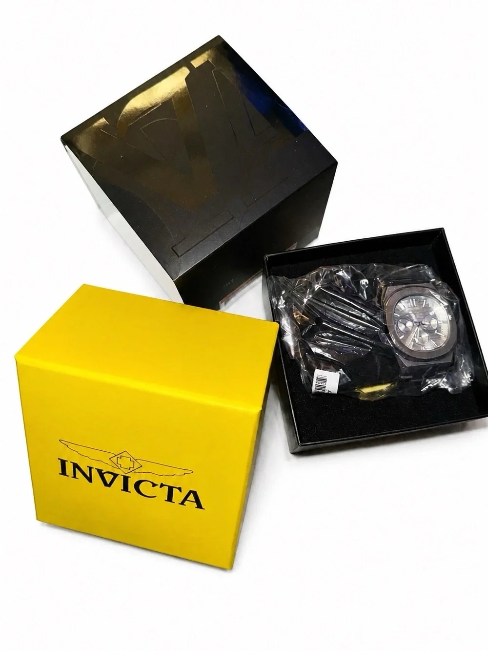 Invicta Silver Stainless Steel Chronograph Men’s Watch
